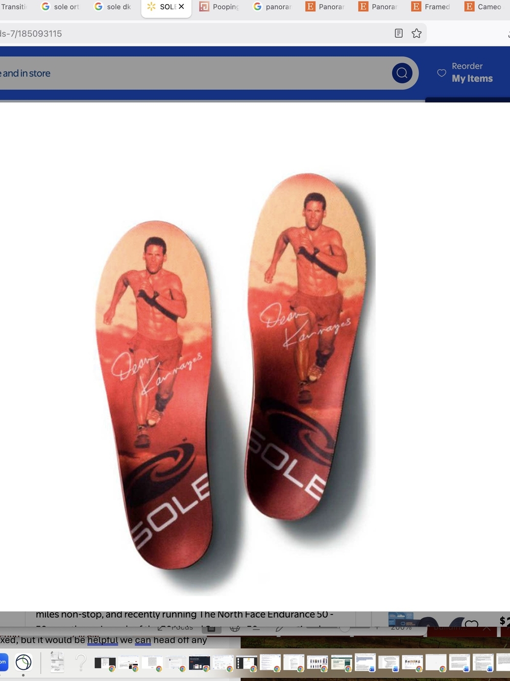 SOLE Signature DK Response Custom Footbeds